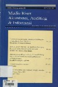 ANALISIS FAKTOR PENENTU STRUKTUR MODAL PERBANKAN DI INDONESIA /Media Riset Akuntansi, Auditing dan Informasi : Vol.7 No.3, Desember 2007 (hal 351-366)
