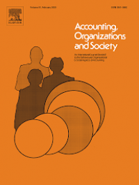 Accounting, Organizations and Society, Volume 65 Tahun 2018
