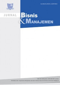 Image of Jurnal Bisnis dan Manajemen, Volume 22 Tahun 2021