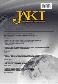 Jurnal Akuntansi dan Keuangan Indonesia, Volume 9 Tahun 2012