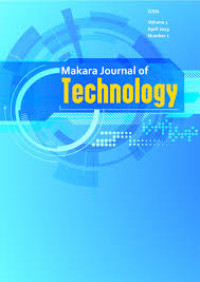 Makara Journal of Technology, Volume 23 Tahun 2019